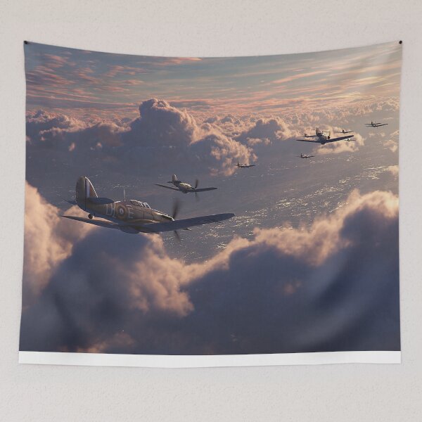 Item preview, Historic Hurricane Squadron Wings Over Water designed and sold by Skyframe Aviation.
