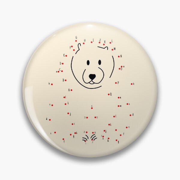 Item preview, Back to school - dotted bear designed and sold by Aurealis.