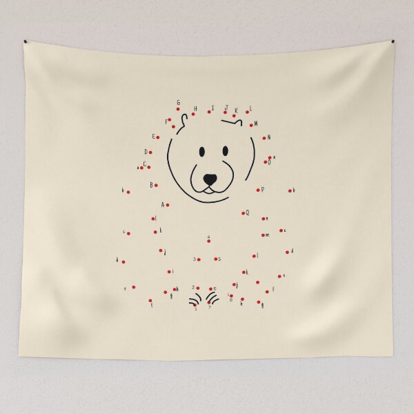 Item preview, Back to school - dotted bear designed and sold by Aurealis Creatief.