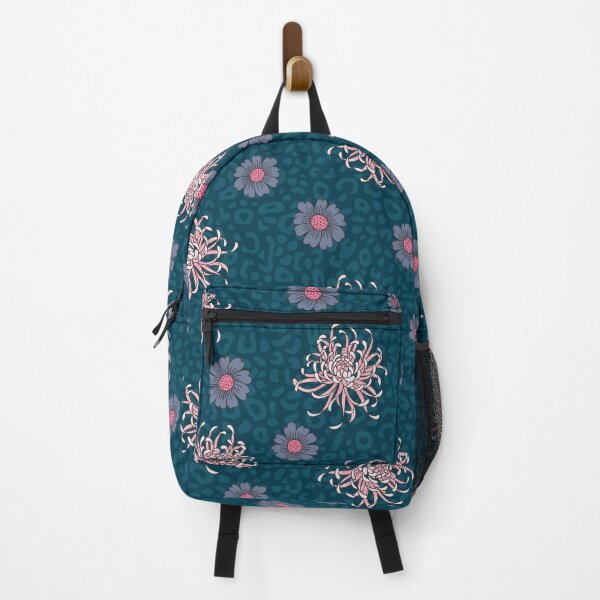 Item preview, Chrysanthemum Flowers on Leopard Print designed and sold by Farissa Designs.