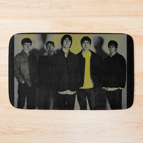 Item preview, Oasis - Vintage Grunge Portrait of the Iconic Five-Member Band designed and sold by JayceTucker89.
