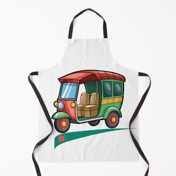 Item preview, Retro Bangladeshi Rickshaw designed and sold by MerchVersum.