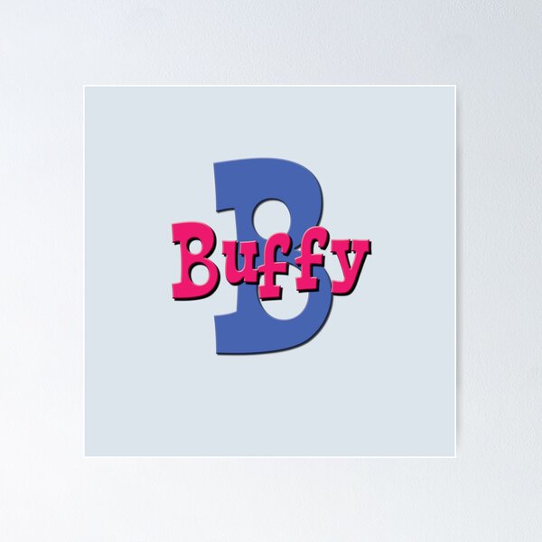 Item preview, B is for Buffy, Girl's/Woman's Name and Initial  designed and sold by CharlottePlaceArt.