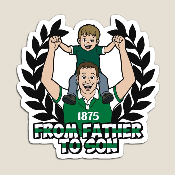 Item preview, Hibs From Father To Son designed and sold by casualsofficial.