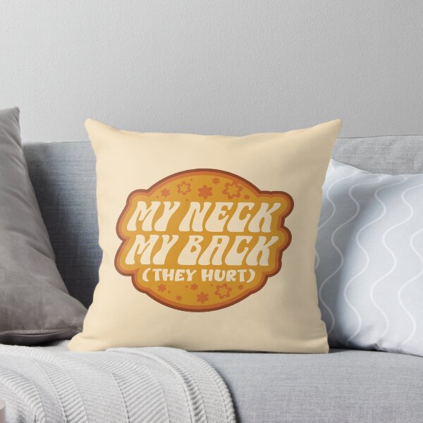 Item preview, My Neck My Back they hurt Retro designed and sold by wolfkin-design.