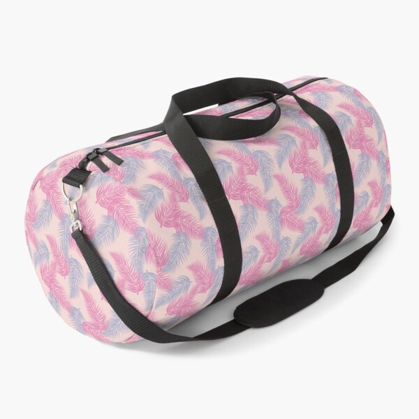 Item preview, Tropical Palms Print - Fuchsia Pink, Lavender and Cream designed and sold by Daniel Bevis Design.