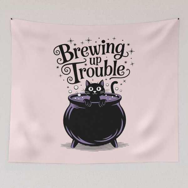 Item preview, Brewing Up Trouble designed and sold by ZAIKY DREAMS.