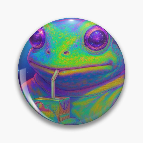 Item preview, Cosmic Chill Frog designed and sold by zzz888.