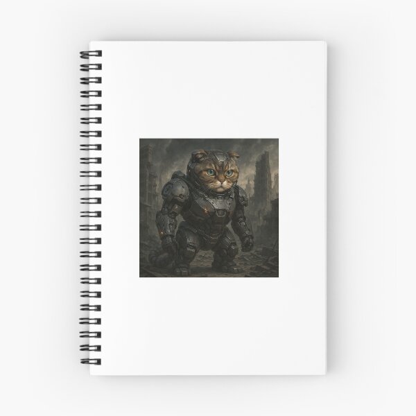 Artikelvorschau, Mech-Katze entworfen und verkauft von JetForge.