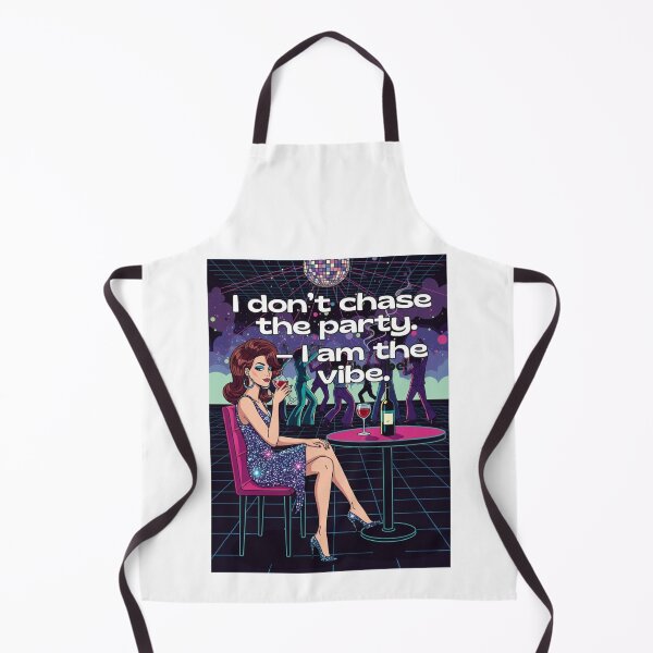 Item preview, I Don't Chase The Party - I'm The Vibe designed and sold by Lucky.Z.