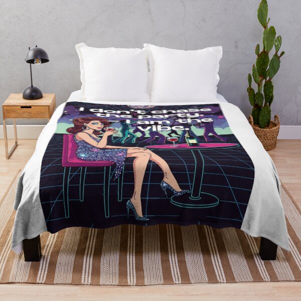 Item preview, I Don't Chase The Party - I'm The Vibe designed and sold by Lucky.Z.