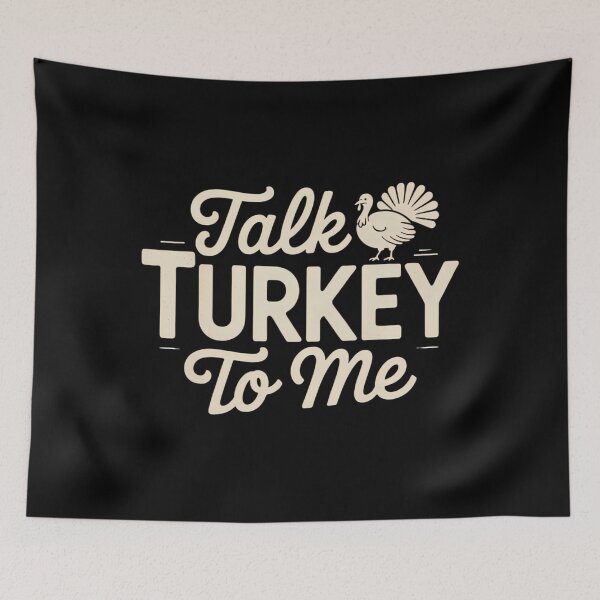 Item preview, Talk Turkey To Me Happy Thanksgiving Day designed and sold by brynatshop.