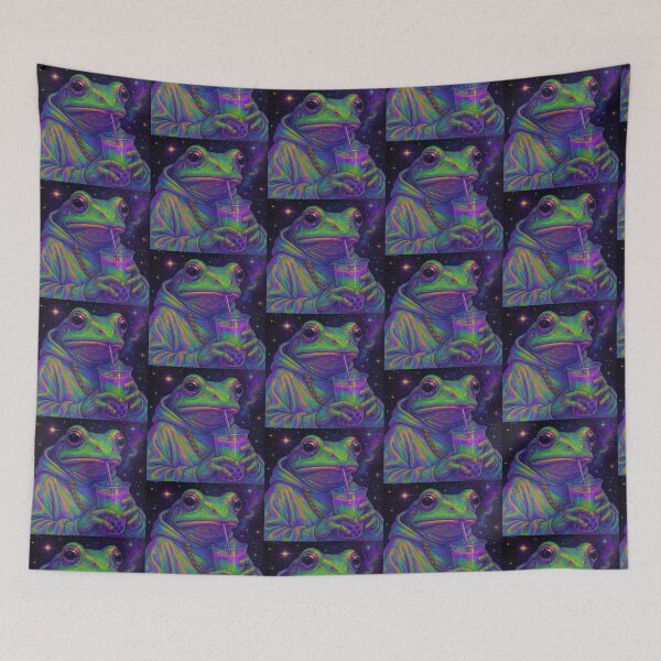 Item preview, Cosmic Boba Frog designed and sold by zzz888.