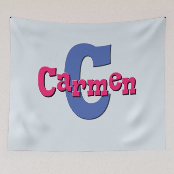 Item preview, C is for Carmen, Girl's/Woman's Name and Initial  designed and sold by CharlottePlaceArt.