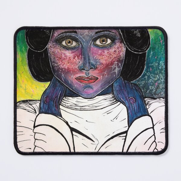 Item preview, Princess Leia resist watercolor designed and sold by obrownwolf.