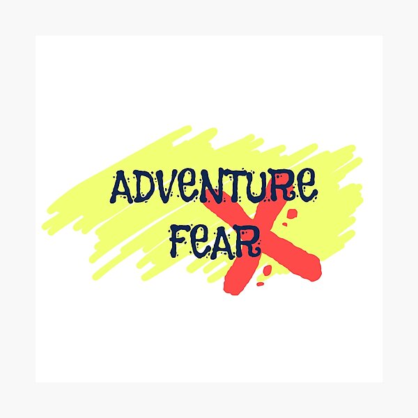 Item preview, Adventure Fear designed and sold by AWADHESH  CHAURASIA.
