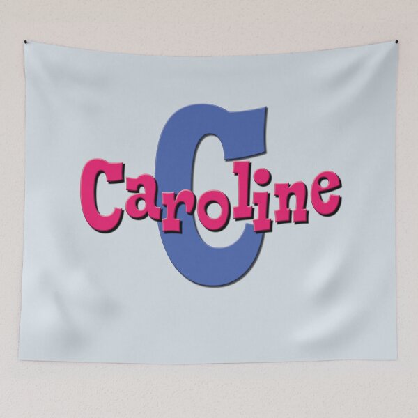 Artikelvorschau, C steht für Caroline, Mädchen-/Frauenname und Initiale entworfen und verkauft von CharlottePlaceArt.