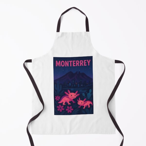 Artikelvorschau, Nächtliche Axolotl in der Nähe der Skyline von Monterrey, Bergsterne entworfen und verkauft von RetroPop23.