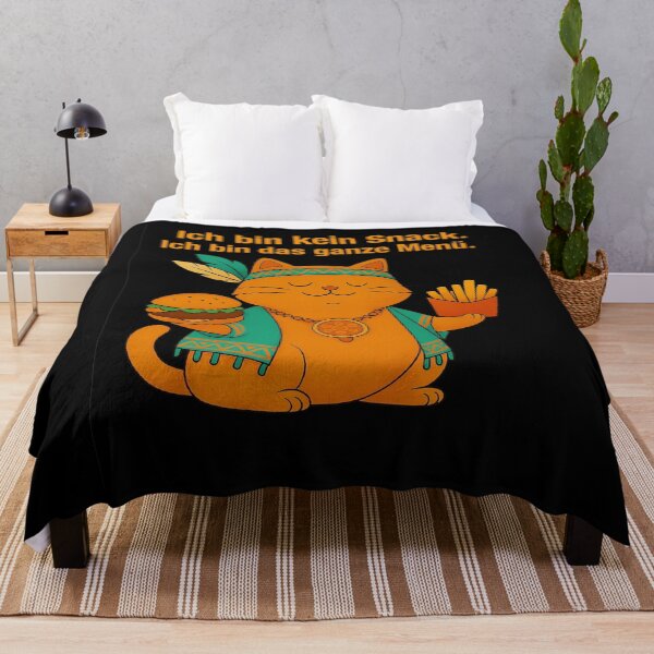 Item preview, I'm not a snack – I'm the whole meal | Funny fat cat with fries & burger designed and sold by sasahe.