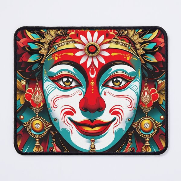Item preview, Bangladeshi Folk Spirit Mask designed and sold by MerchVersum.