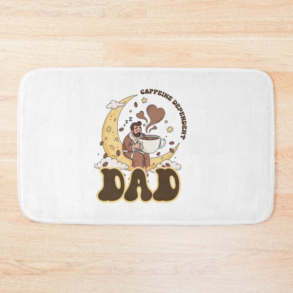 Item preview, Caffeine Dependent Dad | Funny Coffee Lover Father Design designed and sold by Rank Sol.