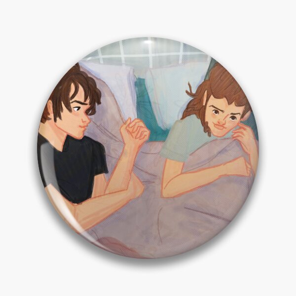 Item preview, Nancy Wheeler e Jonathan Byers  designed and sold by noelalatn.