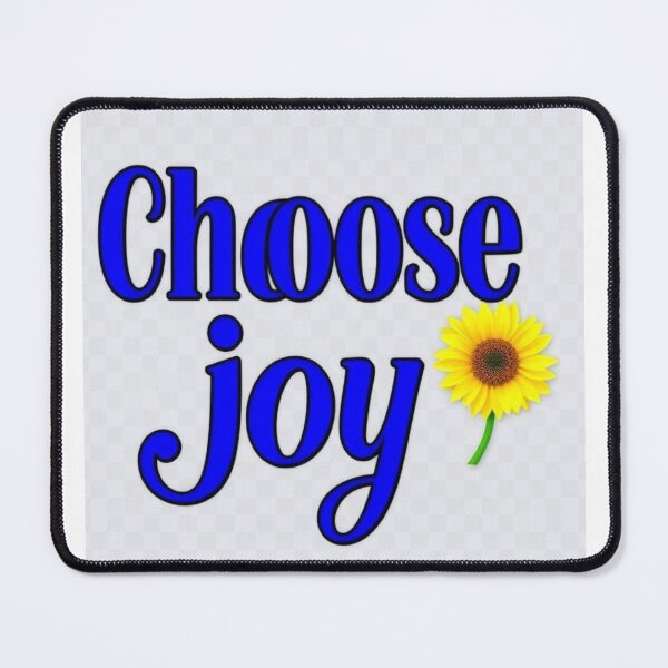 Item preview, Citation Positive Énergisante. Choose Joy – Uplifting Positive Quote designed and sold by Drawingshirts.