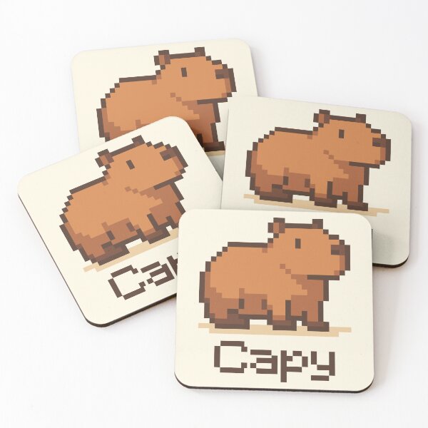 Item preview, Pixel capy designed and sold by RatArt Designs.