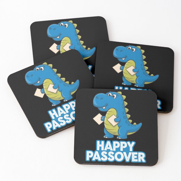 Item preview, Happy Passover Matzah Cute Dinosaur Matzo designed and sold by brynatshop.