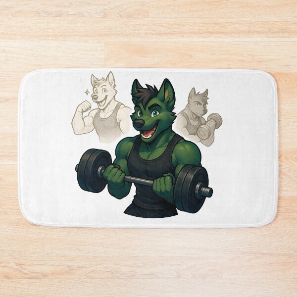 Item preview, Furry Bodybuilder designed and sold by FreddyE.