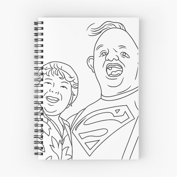 Item preview, The Goonies Inspired | Sloth and Chunk Retro Line Art designed and sold by Outlined Era.