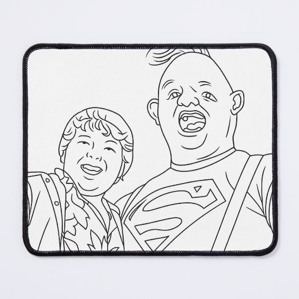 Item preview, The Goonies Inspired | Sloth and Chunk Retro Line Art designed and sold by Outlined Era.
