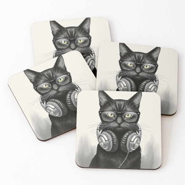 Item preview, Cat artwork, watercolor work designed and sold by SmileShopAJ.
