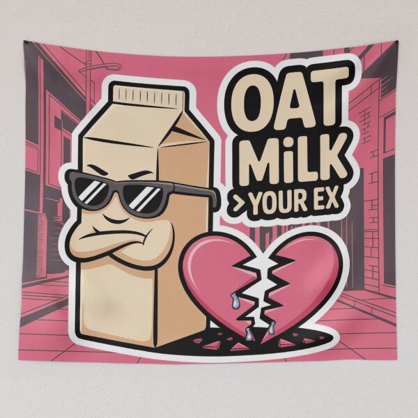 Item preview, Funny Oat milk > your ex designed and sold by DamioPolArt.