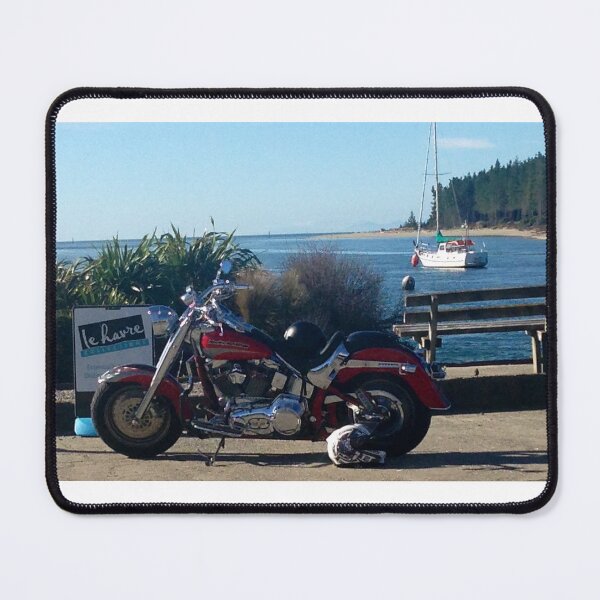 Item preview, Harley Davidson, Fatboy, seaside, New Zealand designed and sold by tanksTale.