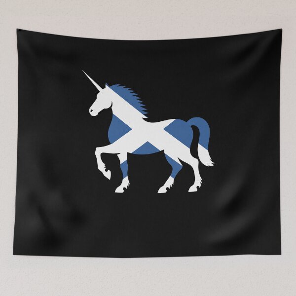 Item preview, Scotland Flag Unicorn Scot Tartan Plaid Day Scottish Unicorn designed and sold by brynatshop.