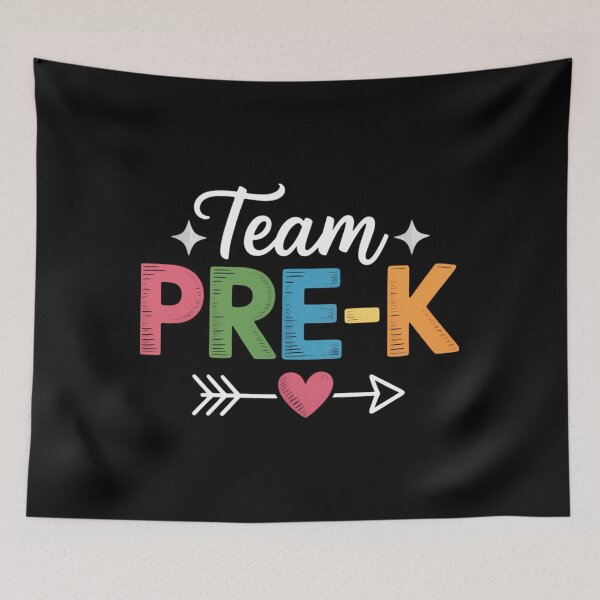 Item preview, Team Pre-K Teacher Student Back To School designed and sold by brynatshop.