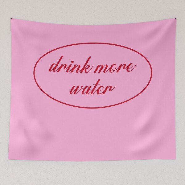 Item preview, Drink more water (cute hydration reminder) designed and sold by hollanov98.