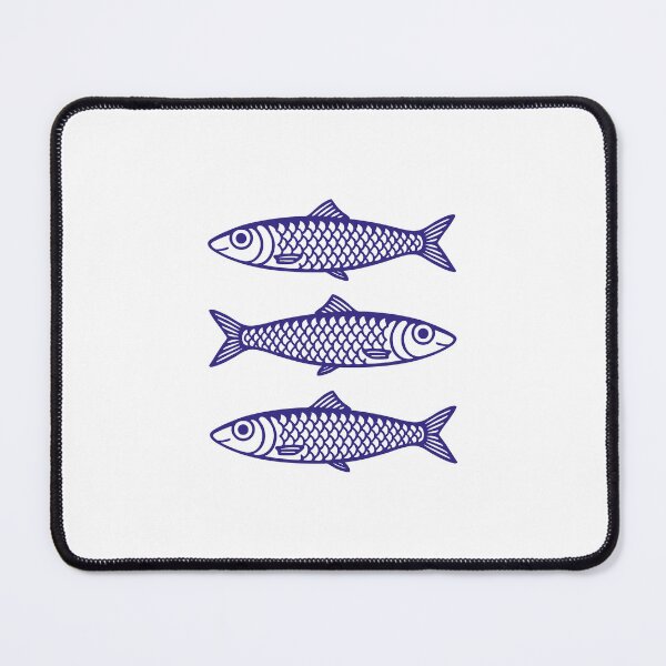 Item preview, Three anchovies designed and sold by neonbluebubble.