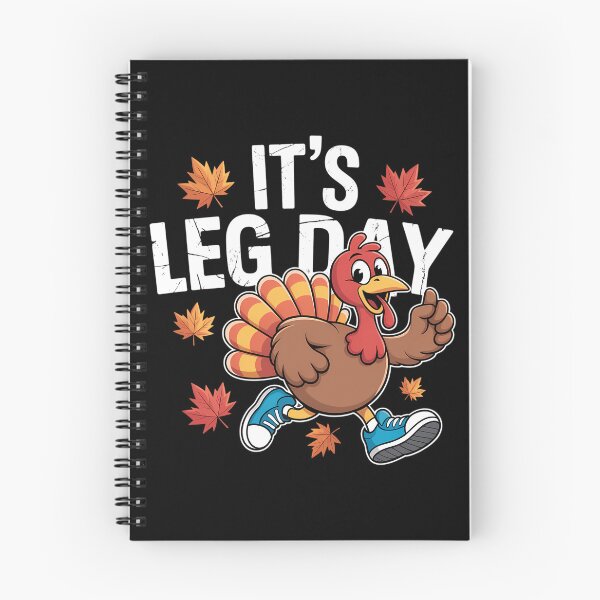 Item preview, It's Leg Day Turkey Running Funny Thanksgiving designed and sold by brynatshop.