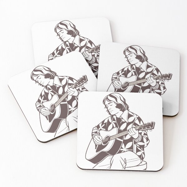 Item preview, Dave Mason – Minimalist Acoustic Guitar Vector Art designed and sold by JayceTucker89.