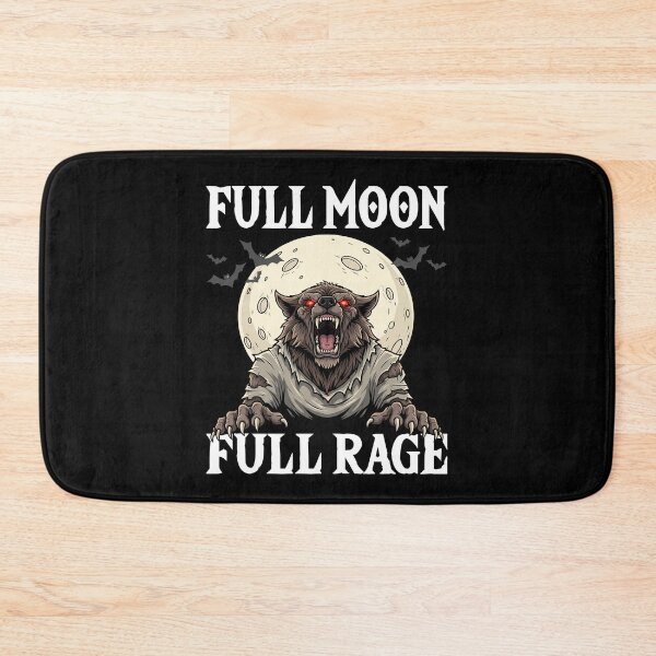 Item preview, FULL MOON, FULL RAGE - WEREWOLF HALLOWEEN designed and sold by KEF Custom.