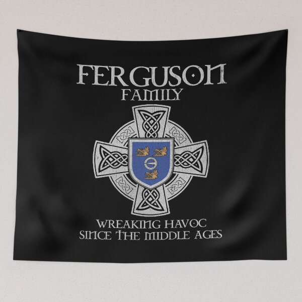 Item preview, Ferguson Family Crest – Medieval Heritage Emblem for Ancestry Lovers & Vintage Style Fans designed and sold by 9X FR.