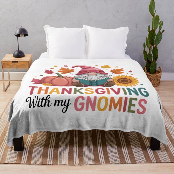 Item preview, Thanksgivin With My Gnomes Fall Autumn Family dinner designed and sold by brynatshop.