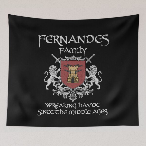 Item preview, Fernandes Family Crest – Medieval Heritage Emblem for Ancestry Lovers & Vintage Style Fans designed and sold by 9X FR.