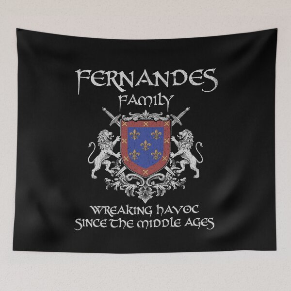Item preview, Fernandes Family Crest – Medieval Heritage Emblem for Ancestry Lovers & Vintage Style Fans designed and sold by 9X FR.