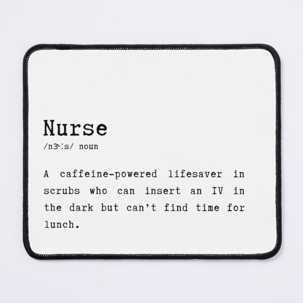 Item preview, Caffeine-Powered Nurse Definition Design designed and sold by HasHs.