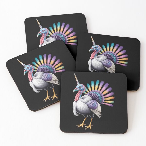 Item preview, Unicorn Turkey Thanksgiving Day Turkeys designed and sold by brynatshop.