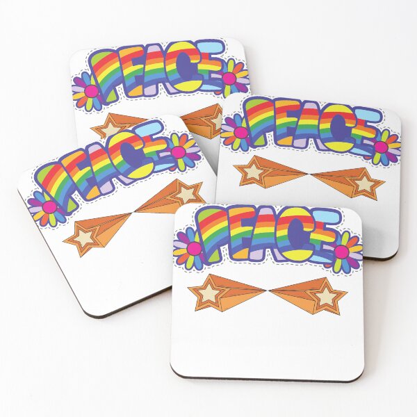Item preview, Groovy Rainbow Peace Retro Design – Hippie Pop Art Vibe designed and sold by NorthernMan10.