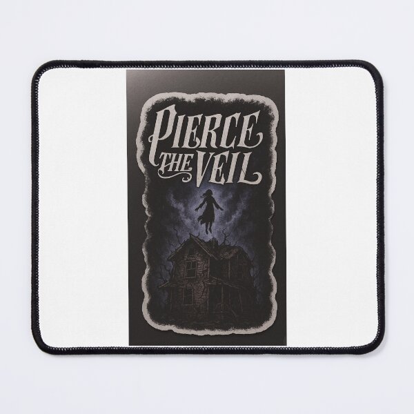 Item preview, Pierce the Veil Black Emo Sticker – Dark Aesthetic Band Merch designed and sold by Designsbymimiii.